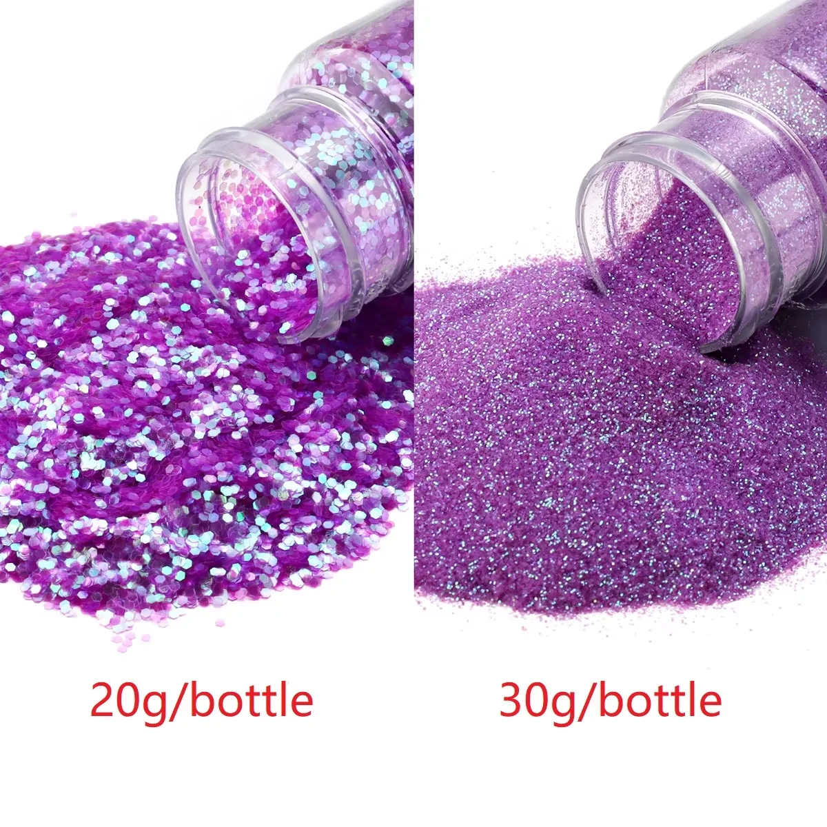 Vibrant Glitter Sprinkles for Creative DIY Makeup and Nail Art