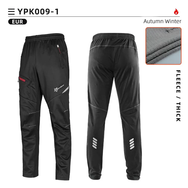 Rockbros Winter Bike Pants Men Women 