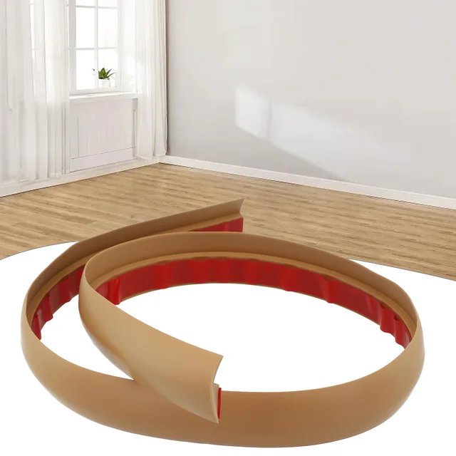 Floor Transition Strip SelfAdhesive Flat Laminate Floor Cover Strip Wide Transition Edge Strip Floor Height Border Strip 5
