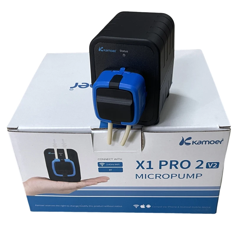 

Kamoer X1 PRO2 V2 Bluetooth WiFi Dosing Micro-pump with Peristaltic Pump for Aquarium