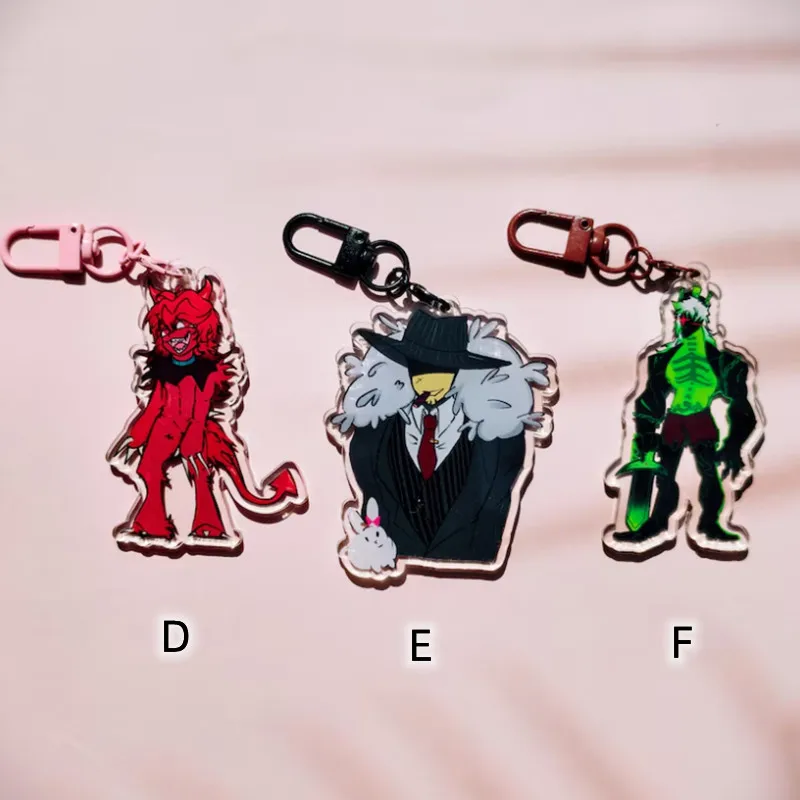 Forsaken Acrylic Keychain - Cute Cartoon Game Character Pendant