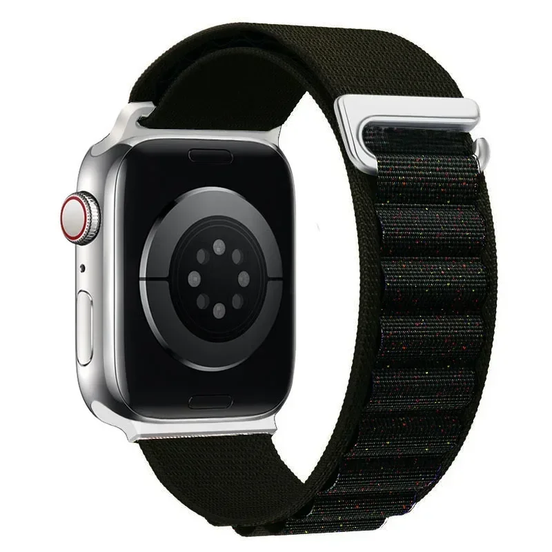 Premium Alpine Loop Nylon Strap for Apple Watch Band - Durable and Stylish Bracelet Watchband