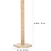 1pc Wood 360° Rotate Lollipop Holder Decorative Round Hole Earrings Display Stand Candy Holder 360 ° Lollipop Display Earrings 6