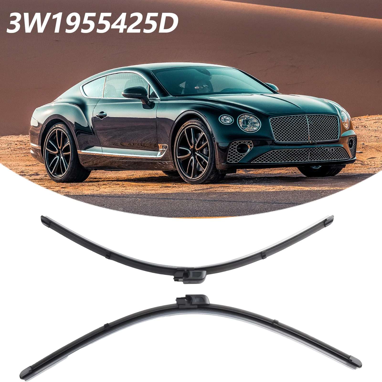 

For Bentley Continental Gt Gtc Flying Spur Windshield Wiper Blade Set Direct Replacement Unmatched Performance