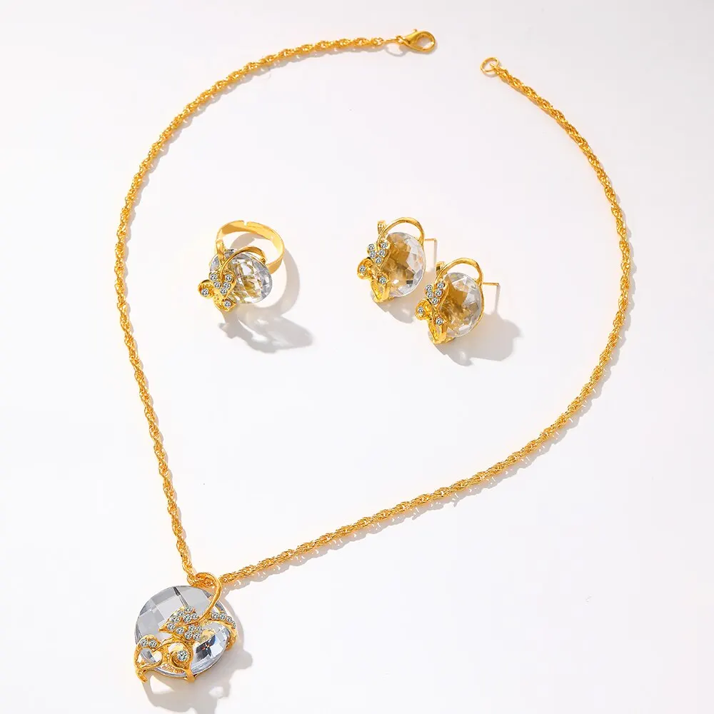 طقم ساعة + اكسسوار ( 5 قطعة )