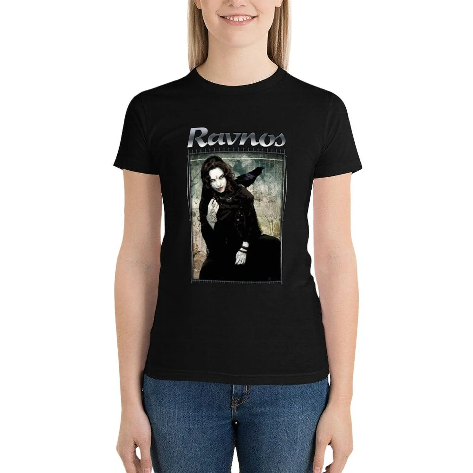 

Masquerade Clan: Ravnos V20 T-Shirt Blouse summer top kawaii clothes black t shirts for Women