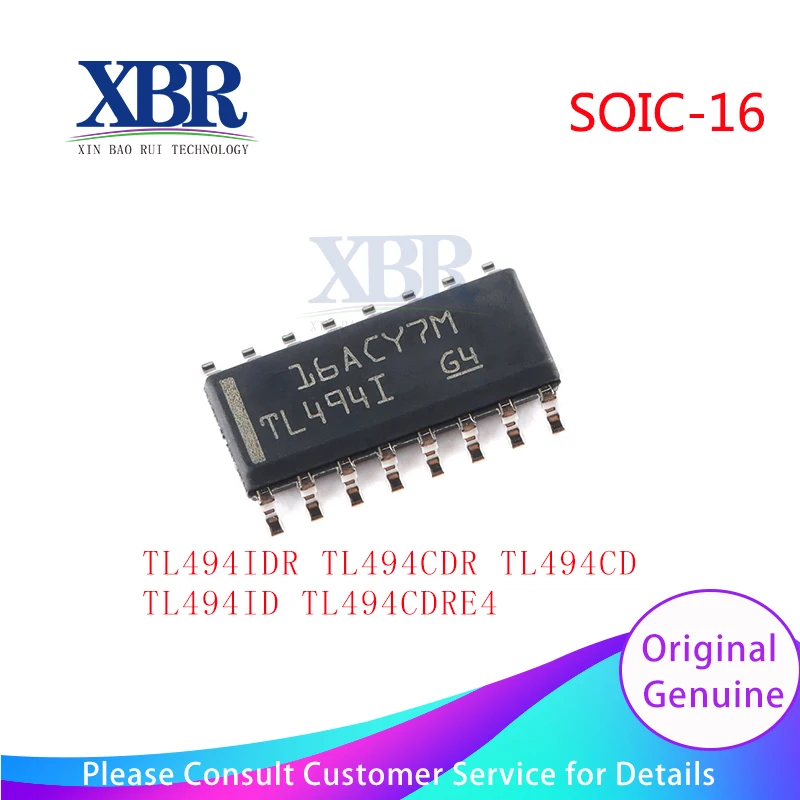 

5Pcs TL494IDR TL494CDR TL494CD TL494ID TL494CDRE4 TL494IDRE4 TL494CDRG4 TL494IDG4 TL494IDRG4 SOIC-16 DC Switching Controller