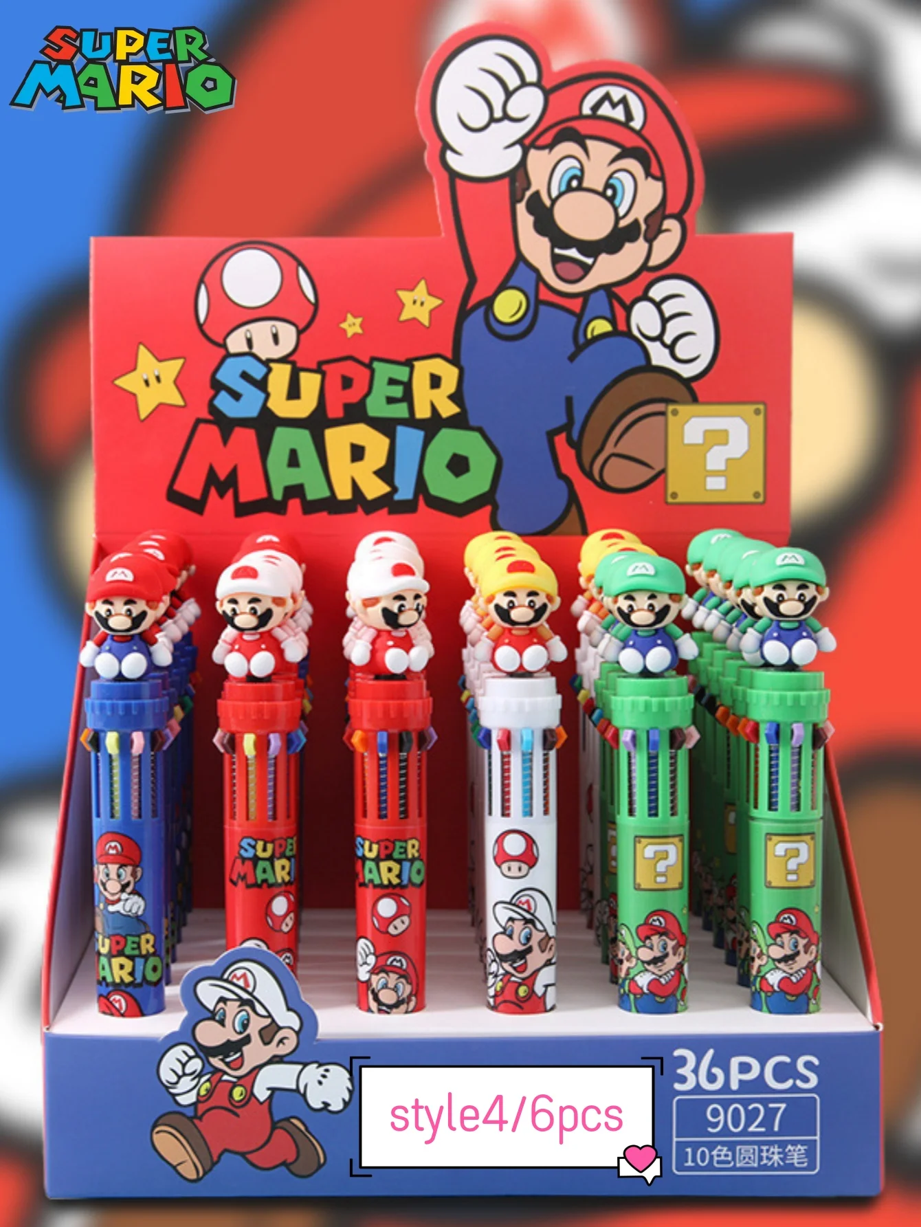 Super Mario, BolÍGrafo Multicolor Burst (Windows Super Mario, BolÍGrafo Multicolor Burst (Windows