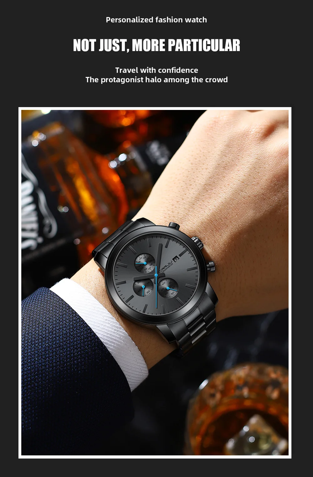 Watch Men Stainless Steel