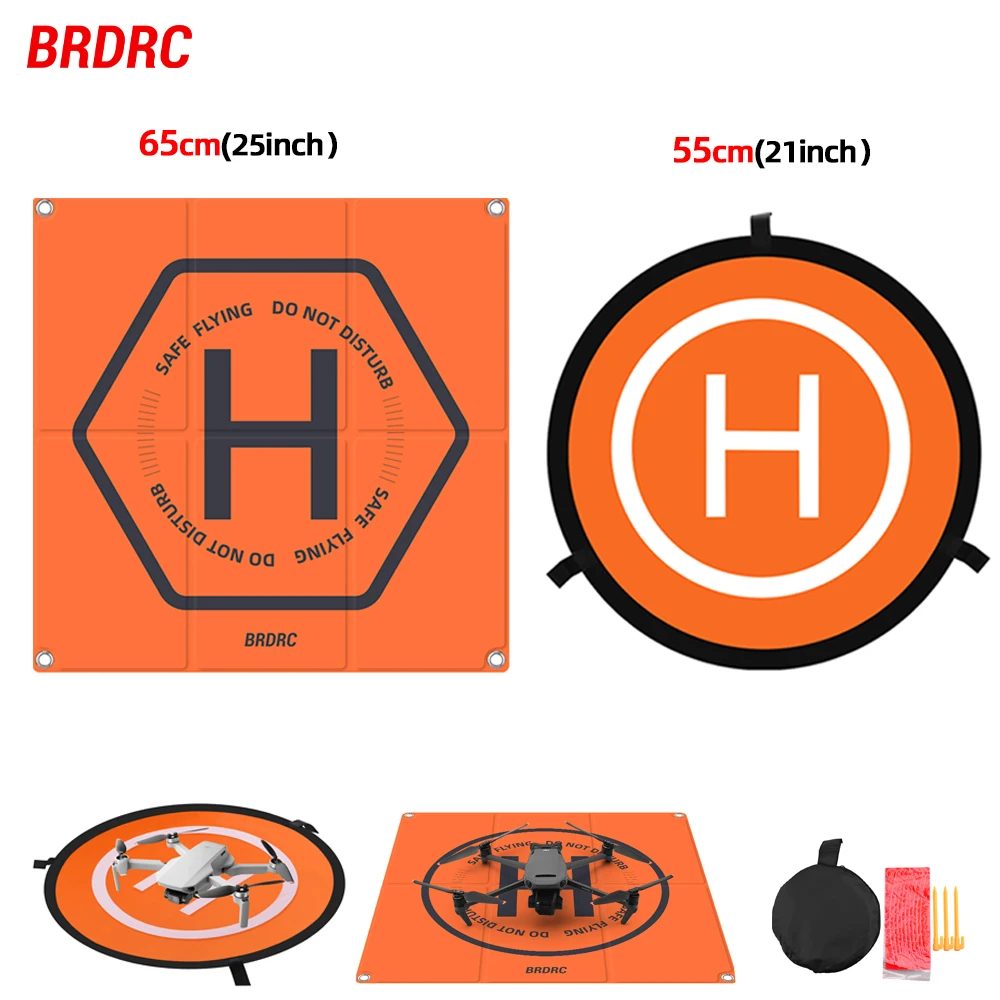 BRDRC Foldable Landing Pads for DJI Mavic 4 Pro/Air 3S/Neo 2/Mini 5 Pro/4 Pro/Mini 3/Mini 4K/2 Drone Mat Quadcopters Accessories BRDRC Foldable Landing Pads for DJI Mavic 4 Pro/Air 3S/Neo 2/Mini 5 Pro/4 Pro/Mini 3/Mini 4K/2 Drone Mat Quadcopters Accessories