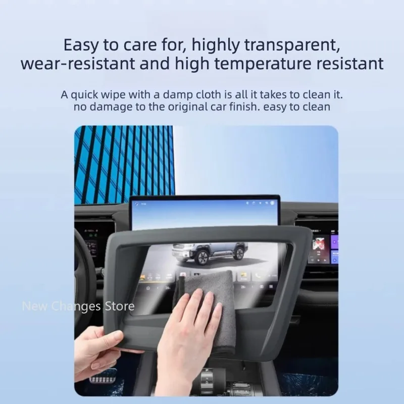 BYD Equation Leopard 8 자동차 스타일링 전용 헤드업 디스플레이 보호 박스 계기판 HUD 보호 커버 액세서리