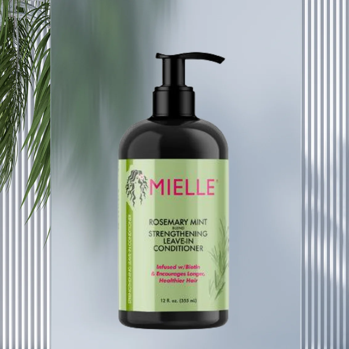 

Mielle Organics Rosemary Strengthening Conditioner 355ml Moisturizing Nourishing Scalp Treatment Smoothen Split Ends Hair Care