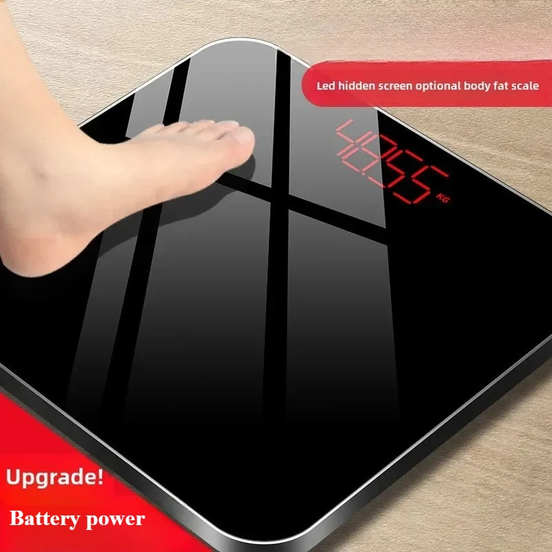 Weight Scale Scale Electronic Scale Home Precision Durable Rechargeable Body Scale for Girls Small Intelligent Body Fat Scale
