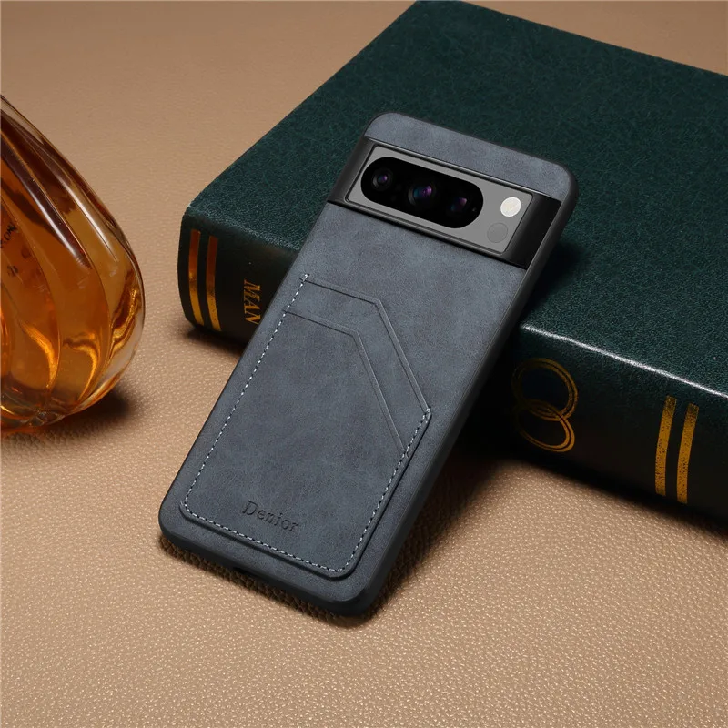 EUCAGR Luxury Magnetic Leather Business Phone Case - Premium Protection Back Cover