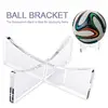 Bowling Display Stand Rugby Basketball Soccer Ball Bracket Holder Transparent Acrylic Rack Support Base for Ball Display Stand 5