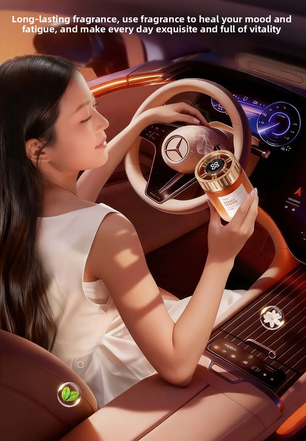 Car Aromatherapy Diffuser Balm For Odor Elimination Long Lasting_voghion.com