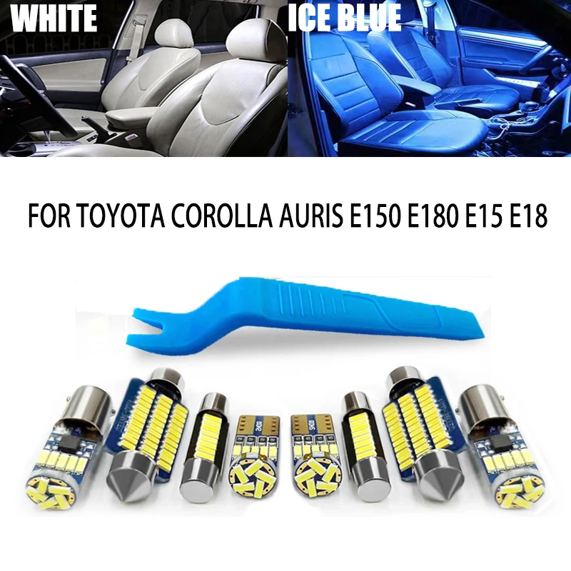 

Canbus для Toyota Corolla Auris E150 E180 E15 E18 Touring Sport 2004 2008 2009 2014 2017 внутренняя лампа