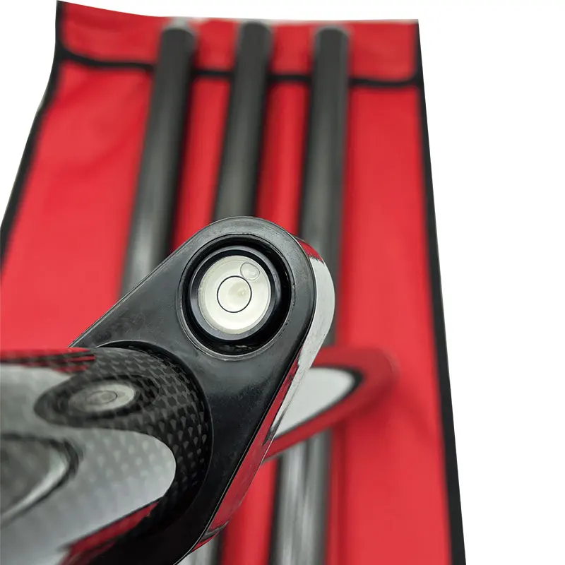 Optical Prisms Photography Prism 1.8M length GPS PRISM POLE carbon fibre pole GPS GNSS RTK SURVEYING TYPE 4 pcs poles 5/8x11 thread