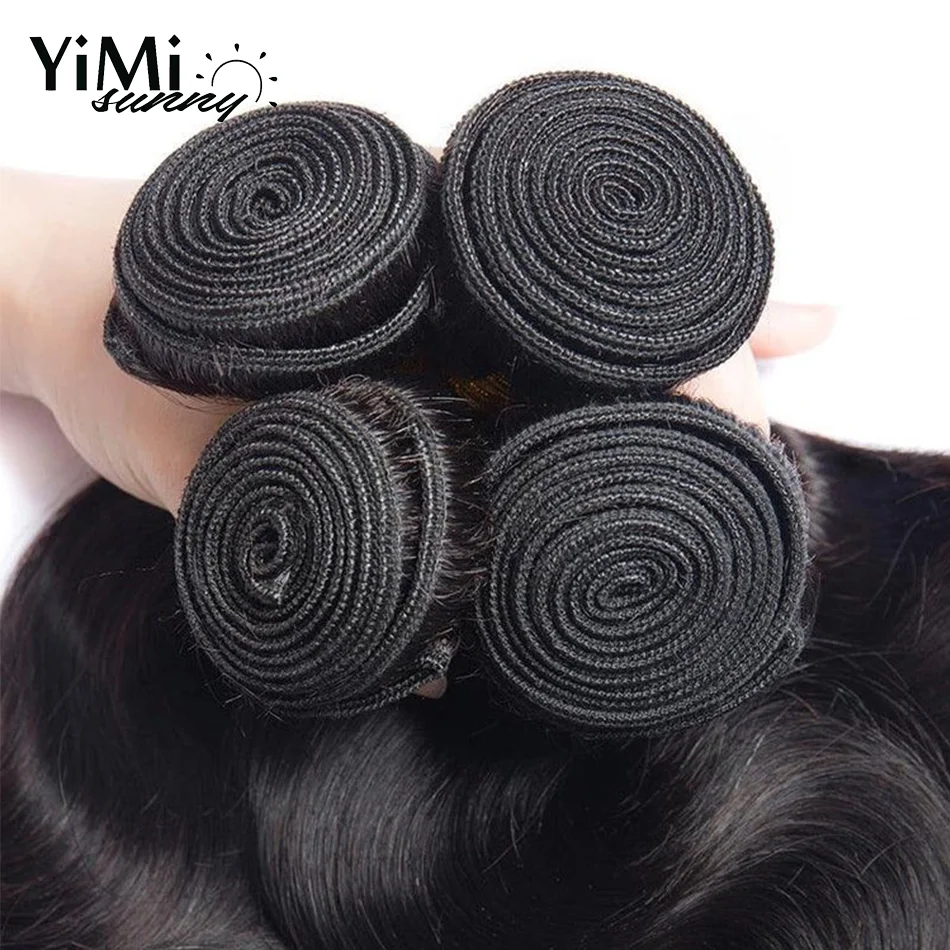12A Mongolian Body Wave Bundles 100% Unprocessed Virgin Hair Body Wave 4 Bundles Human Hair Weave Deals Natural Black