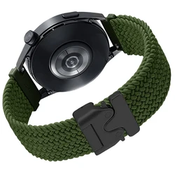 Nylon Braided Sports Watchband in 20mm and 22mm Sizes - 22mm watch strap (Army green)