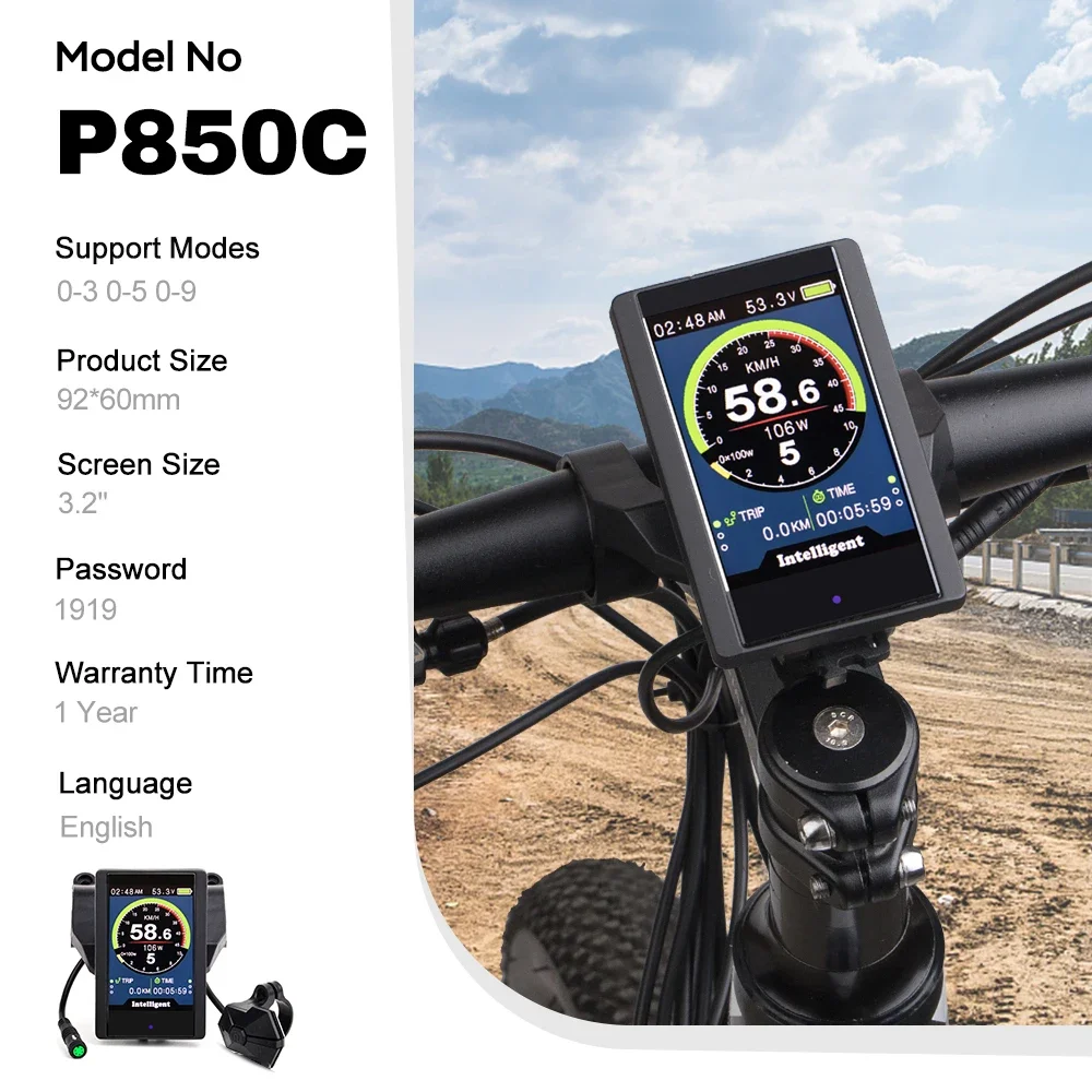 Controller Hallomotor 36V/48V 500W 20A Per Motore Bafang G060, Ebike A Ruota Grassa