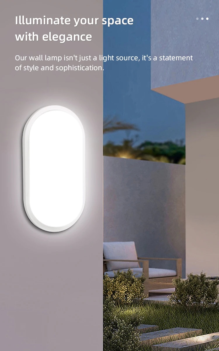 LED Wall Lights 110-265V Bathroom Wall lamp IP44 Waterproof Ceiling Lamp Bedroom Corridor Night Light for Outdoor Home Lighting