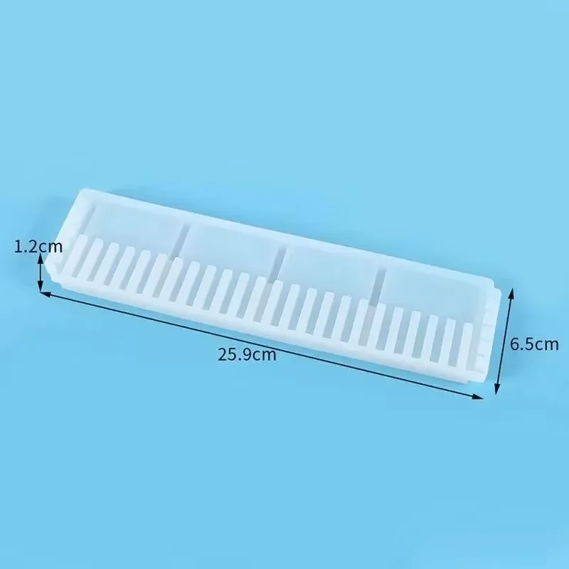 Adjustable Frame Bracket Silicone Epoxy Resin Mold DIY Drawer Divider Storage Shelves Craft Making Tools Home Decoration