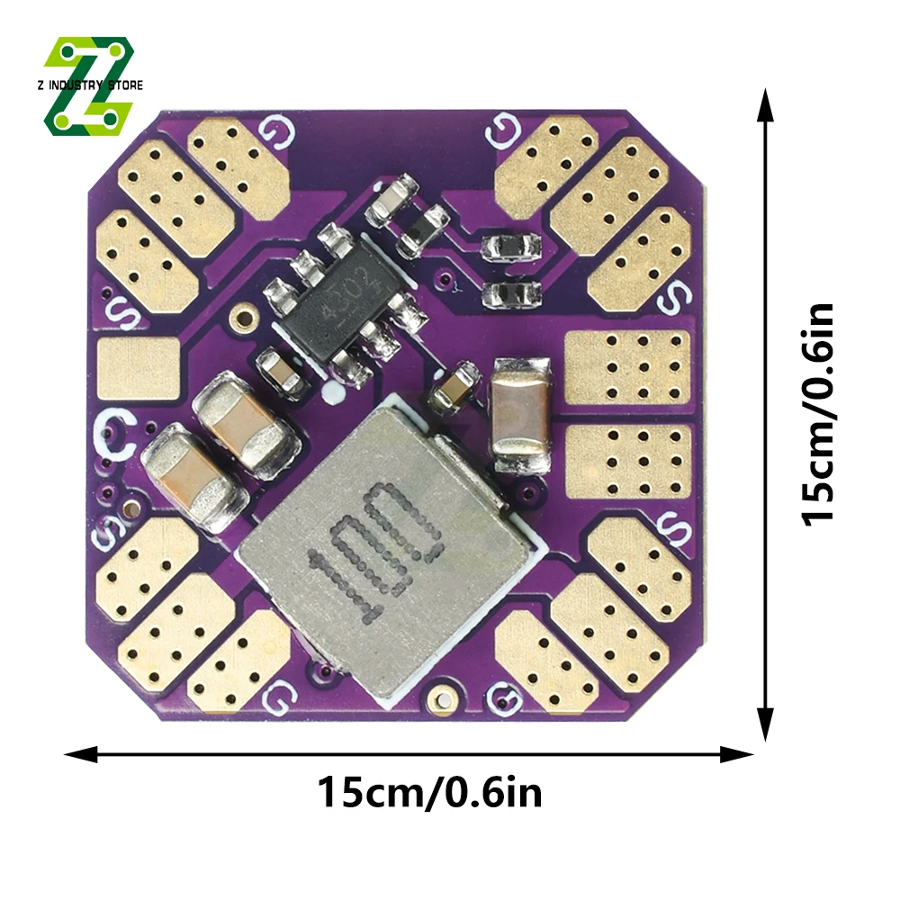 Contrôleur LED RVB 2-6S pour Drone FPV, 4 Canaux, WiFi, WS2812B