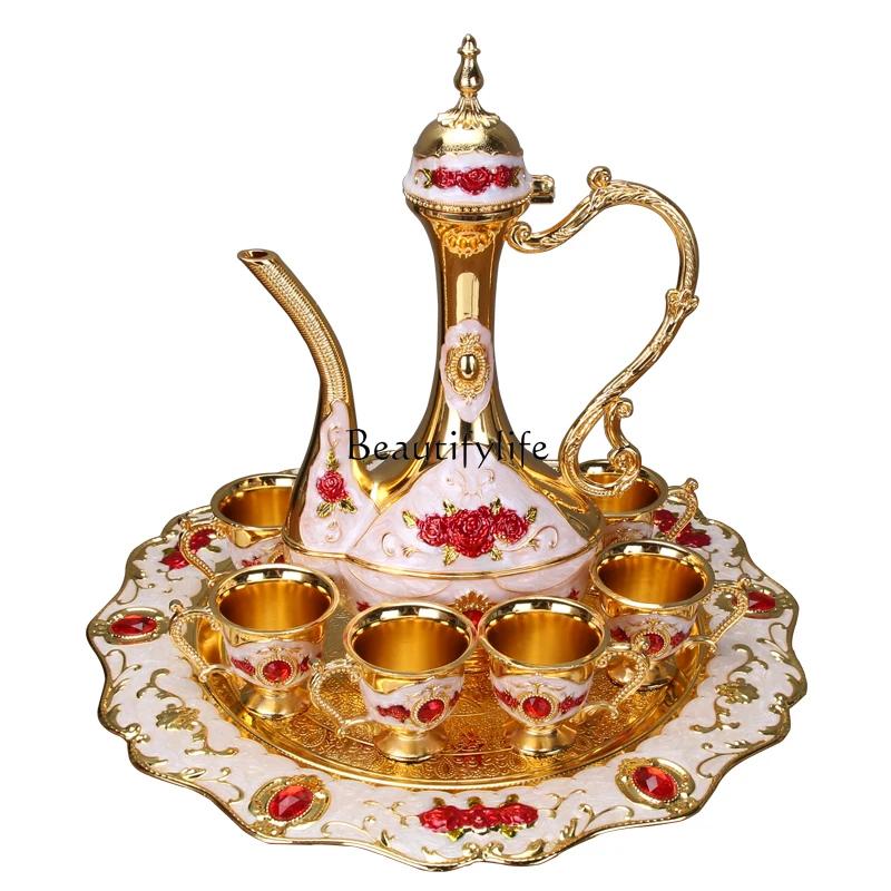 

Liquor Glass Set European Household Creative Personality High-End Wine Pot Set