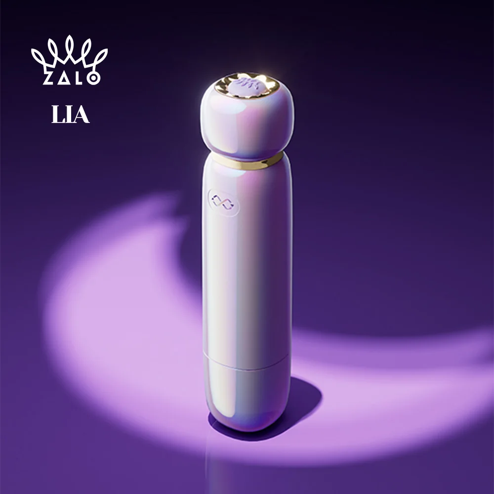 ZALO LIA Clitoris Sucker with 3 Suction Tips for Women, Mini Clit Sucking Vibrator, Female Clitoral Stimulator, Adult Sex Toys