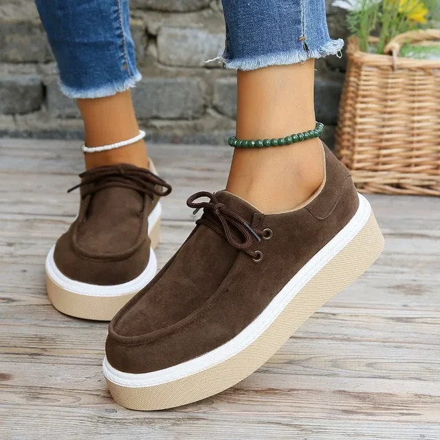 고품질 PU 미드힐 스니커즈로 편안함과 스타일을 만나보세요