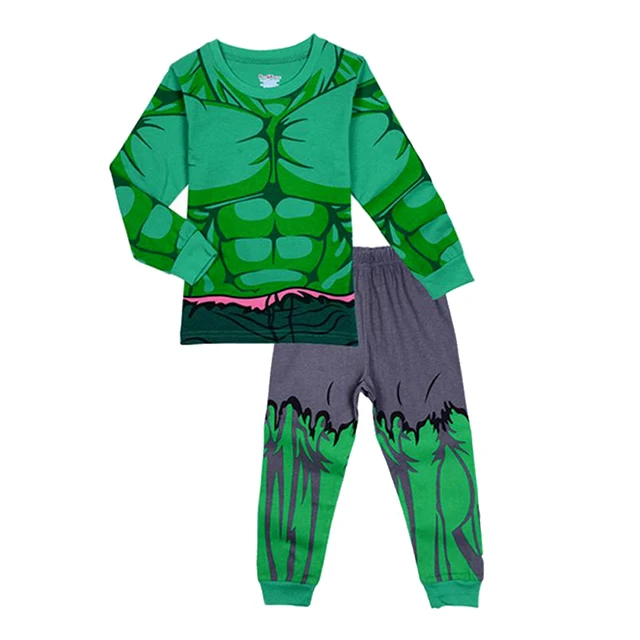 Pjs Pijama NiÃ±o Hulk Comics Avengers Pijama Hombre Vengadores