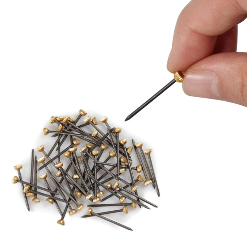 R2Ld Chiodi Per Cornici Aggiornati Confezione Da 50 Chiodi Versatili A Testa Semitonda Puntine Per Cornici Per Varie Superfici