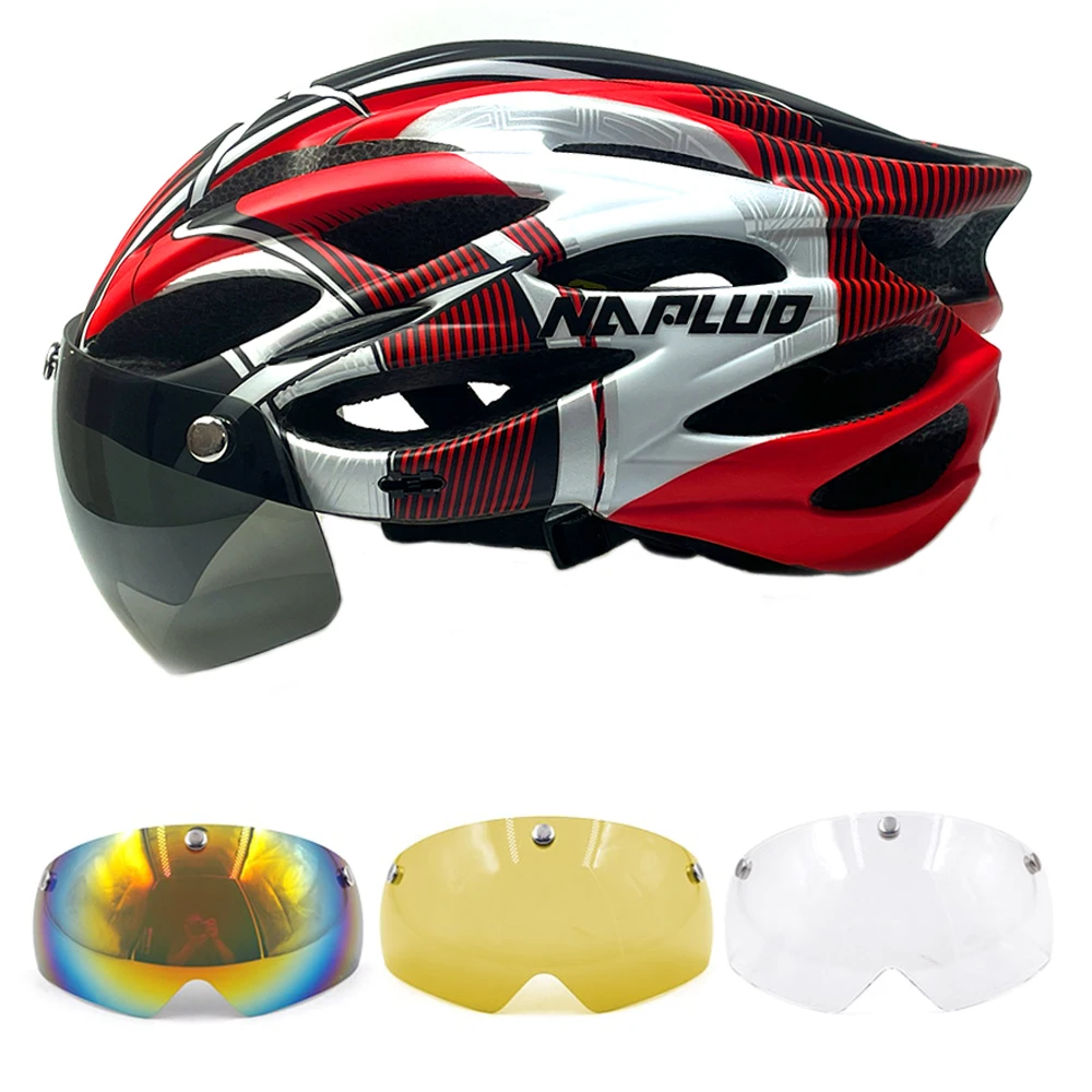 Road Cycling Helmet Mtb Mountain Ultralight Bicycle Led Helmet for Men  Women Visored Bicycle Helmet Casco Accesorios L54-62CM - AliExpress 18
