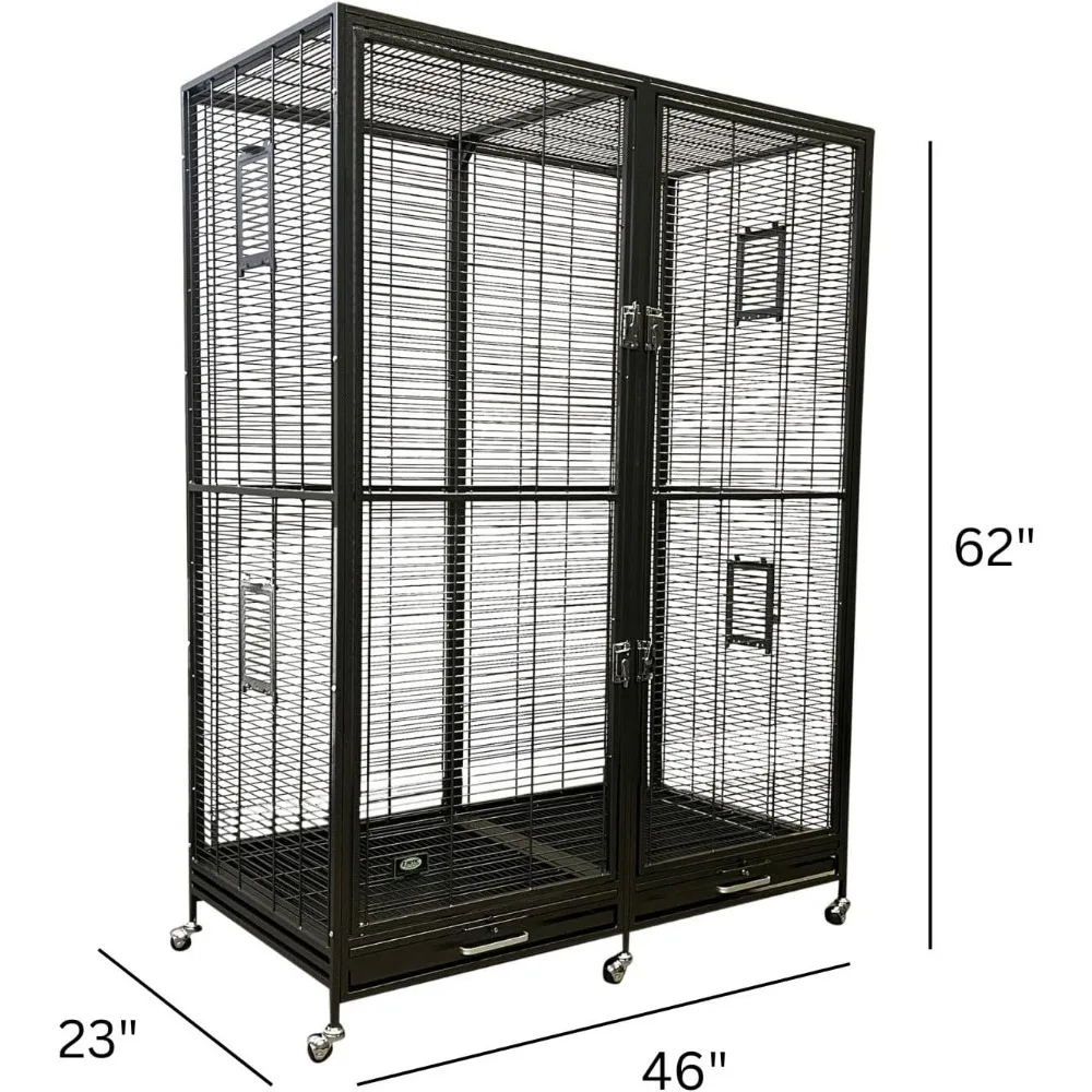 Borneo Small Animal Cage - for Sugar Gliders, Squirrels, Marmosets & Other Small Pets 4