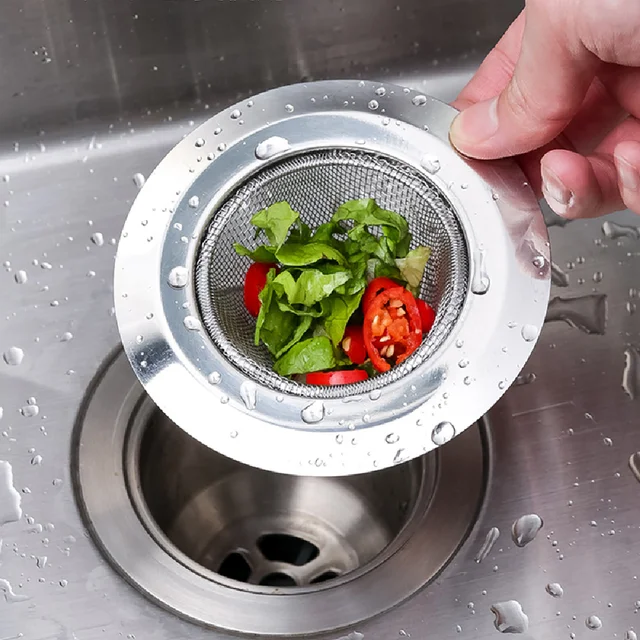 Say Goodbye to Clogged Drains with the Stainless Steel Kitchen Sink Filter