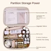 Women's Makeup Bag Large Capacity Double Layer Cosmetic Bag Waterproof Toiletry Pouch Cosmetics Organizer Travel Essentials 2