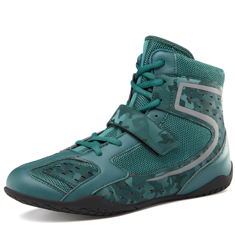 Men Boxing Shoes Sneakers Top Quality Professional Unisex Breathable High Ankle Sport Brand Classic Women Training Boxing Boots