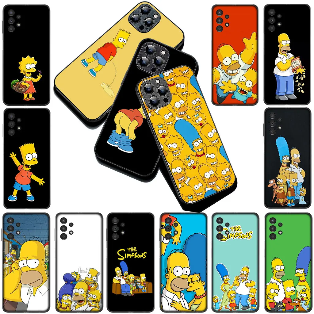 Cartoon Anime S-Simpsons Phone Case Cover
