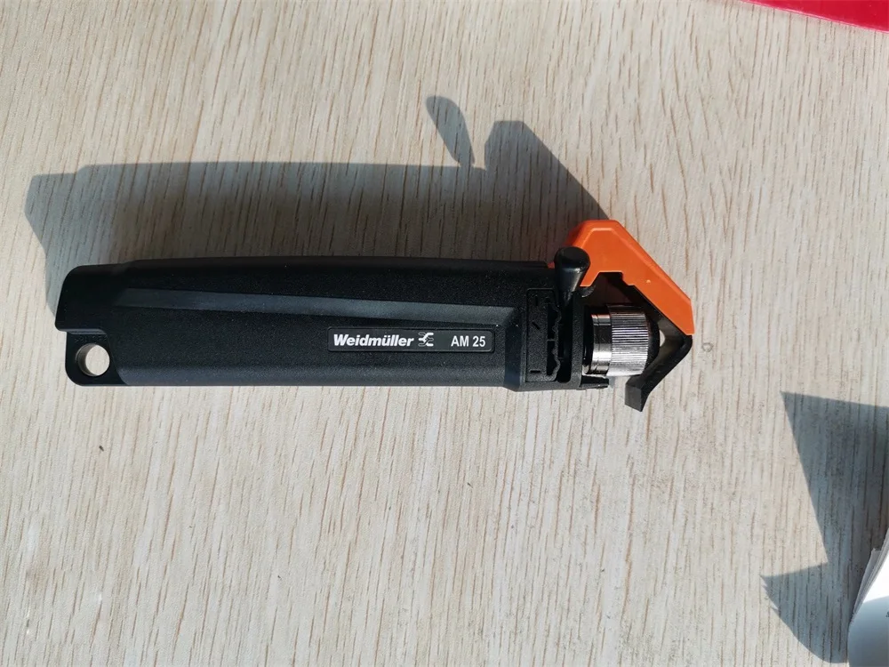 Weidmuller AM25 9001540000 와이어 케이블 스트리퍼, PVC 원형 케이블용 스트리핑 도구, 직경 6-25mm