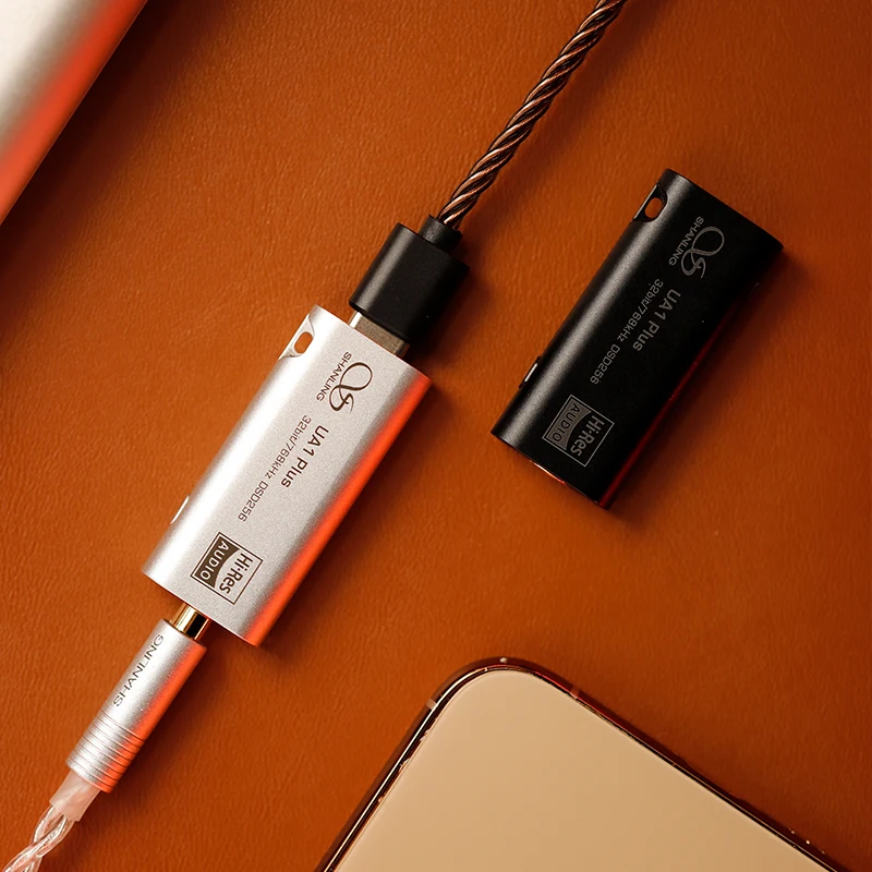 SHANLING UA1 plus USB DAC 앰프 헤드폰 앰프 듀얼 CS43131 칩 고해상도 오디오 PCM 32bit/768kHz DSD256 Type-C  3.5mm