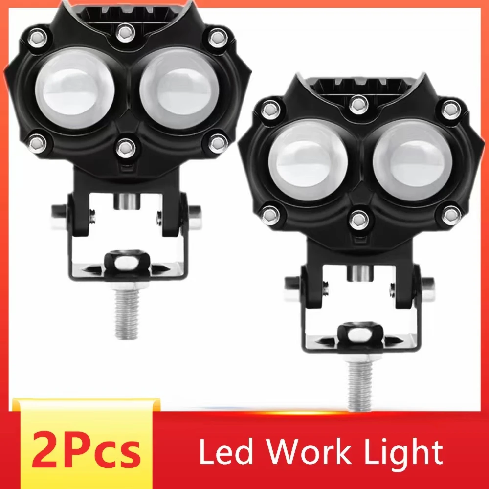 

2Pcs 3Inch LED Driving Light for Cars Motorcycle Led Bar Fog Lights Headlights Spotlight DRL Pod Lamps for Auto 4x4 Off Road ATV