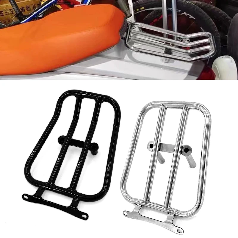 New Fit for Lambretta G350 G 350 All Years Motorcycle Accessories Rear Luggage Rack Tailbox Fixer Holder Cargo Bracket Tailrack
