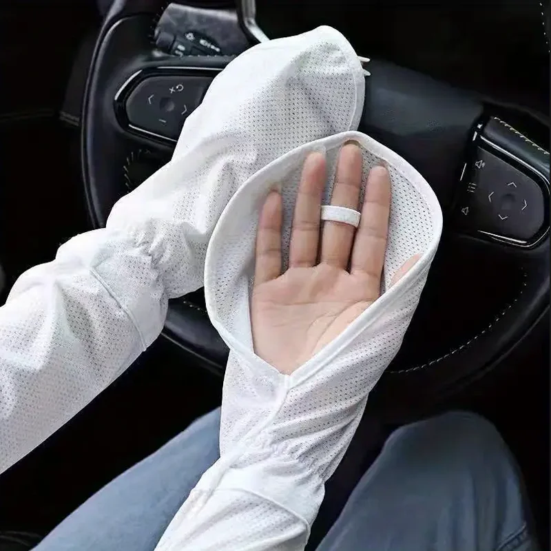 Women's Summer Sunscreen Sleeves Breathable Horseshoe
