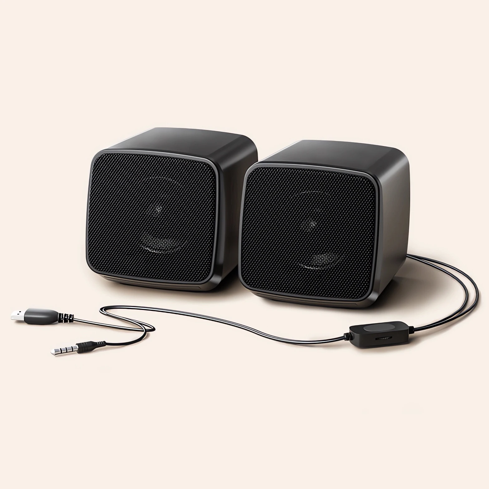 Brand new high-quality RGB color light 2.1 USB wired dual subwoofer computer desktop speaker Bluetooth speaker caixa de som