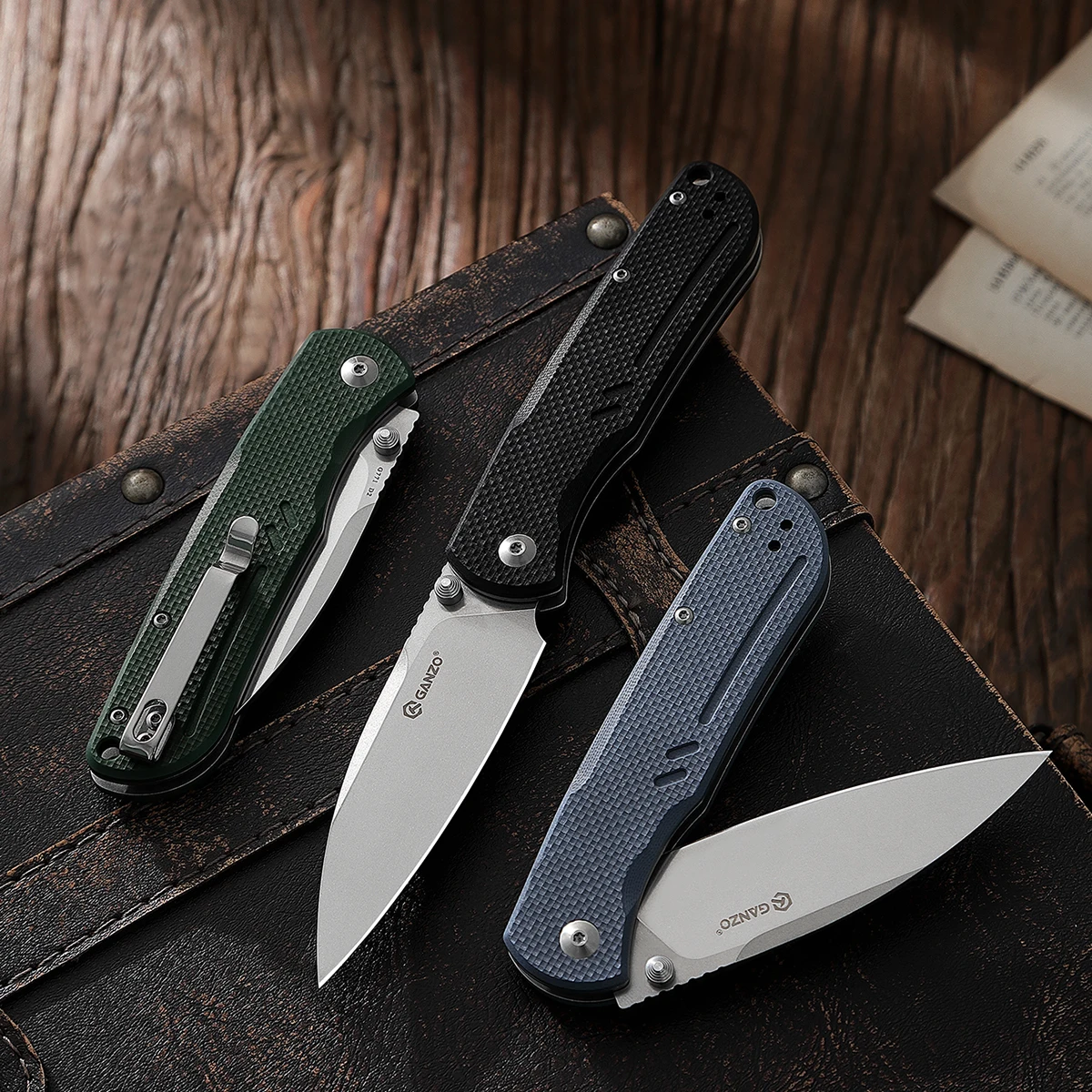 ガンコース　サイズ7 GANTIER CAUSSE NOIR Knife Ganzo G7362 (Black, Green, Camouflage) online catalog