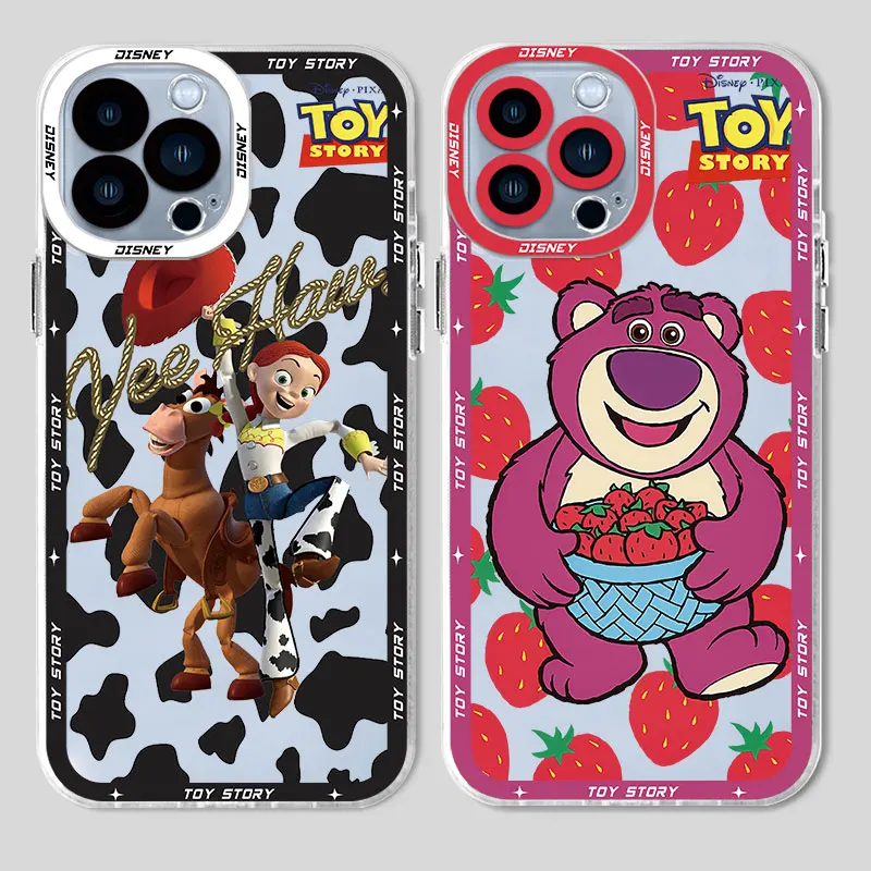 Custodia Per Telefono Disney Toy Story Cover Per Samsung Galaxy S22 Plus S20 Plus Note 10 Plus S21 S10 S20Fe S23 24 Silicone Ultra Trasparente