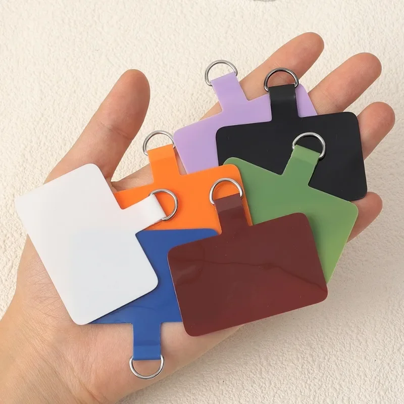 XPEX 4 pezzi di adesivi per cordino per cellulare Adesivi per cordino per cellulare Accessori per telefoni cellulari Compatibile con la maggior parte degli smartphone