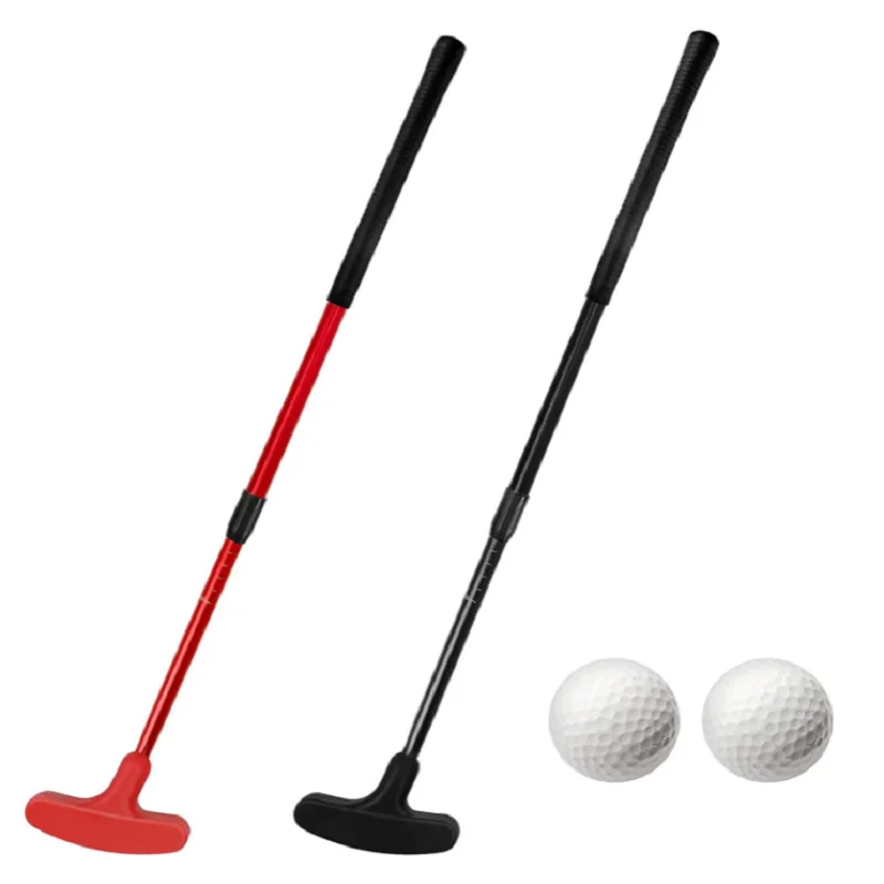Putter da Golf, confezione da 2 Putter da Golf per uomo e donna Mini Putter bidirezionale destro o sinistro golfisti regolabile Club Golf Set con