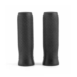 Non-Slip Silicone Handlebar Grips (Black)